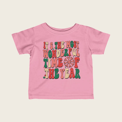 The Most Wonderful Time Of The Year Christmas Infant Tee