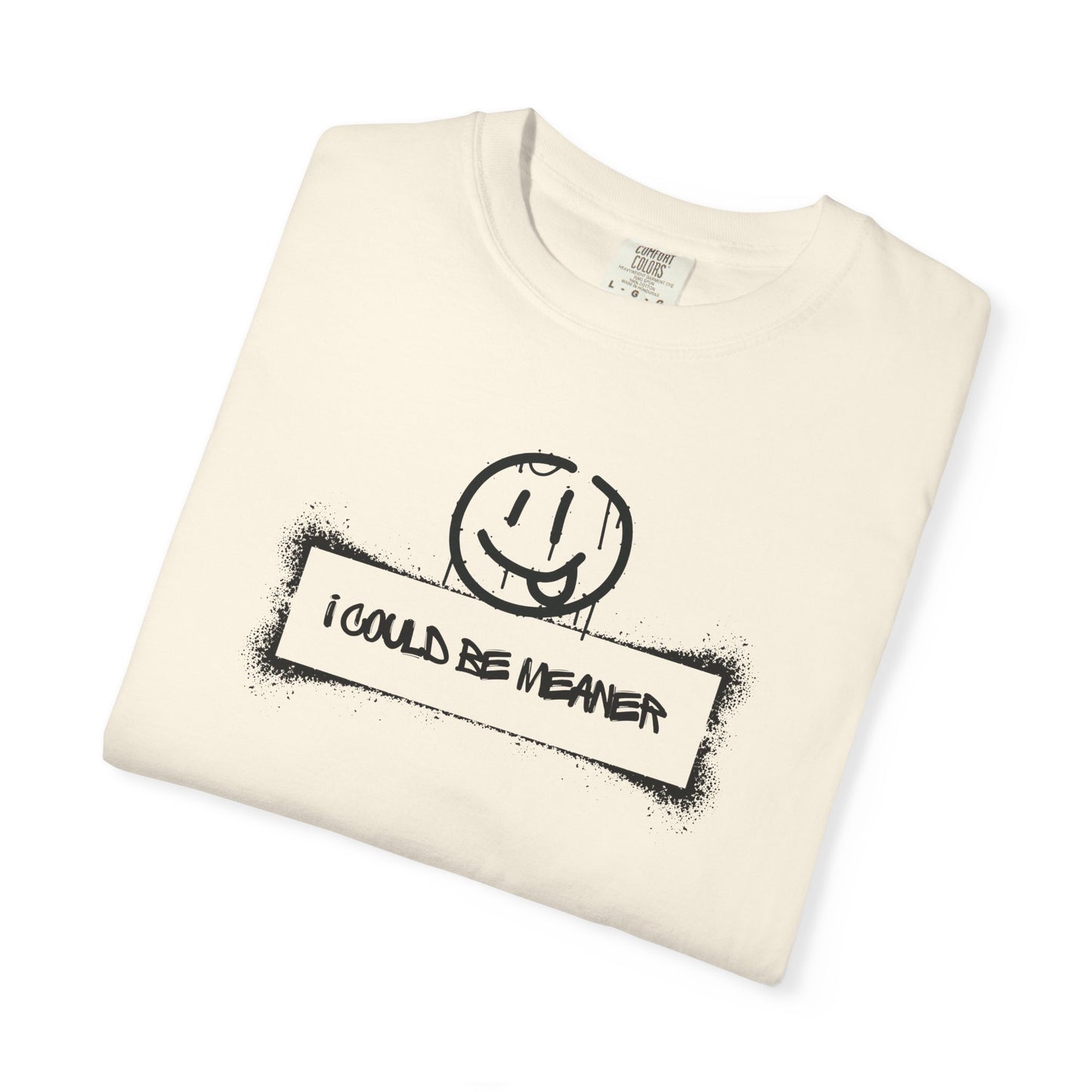Copy of I Could Be Meaner Soft but Strong Retro Mental Health Quote Shirt | Comfort Colors® Empowerment Tee Therapy Gift for Women