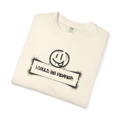 Copy of I Could Be Meaner Soft but Strong Retro Mental Health Quote Shirt | Comfort Colors® Empowerment Tee Therapy Gift for Women
