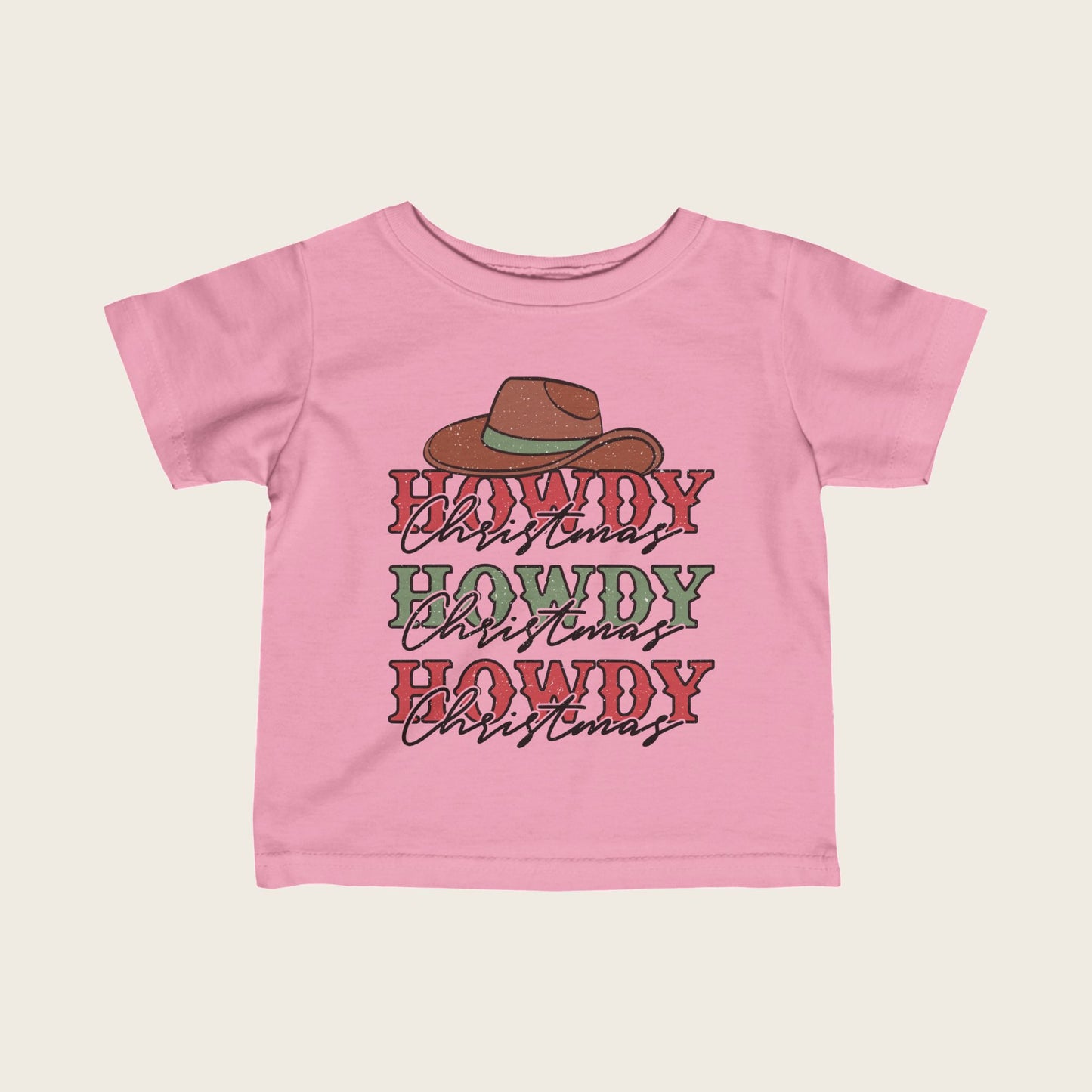 Christmas Infant Tee - Howdy Christmas 05