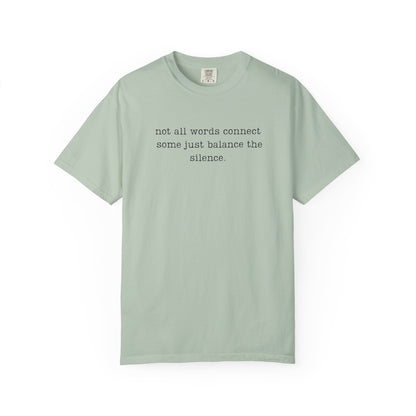 Not All Words Connect Comfort Colors® Soft Retro Tee | Resist Shirt, Anti Trump Shirt, Democrat Shirt, Democrat Gift Shirt