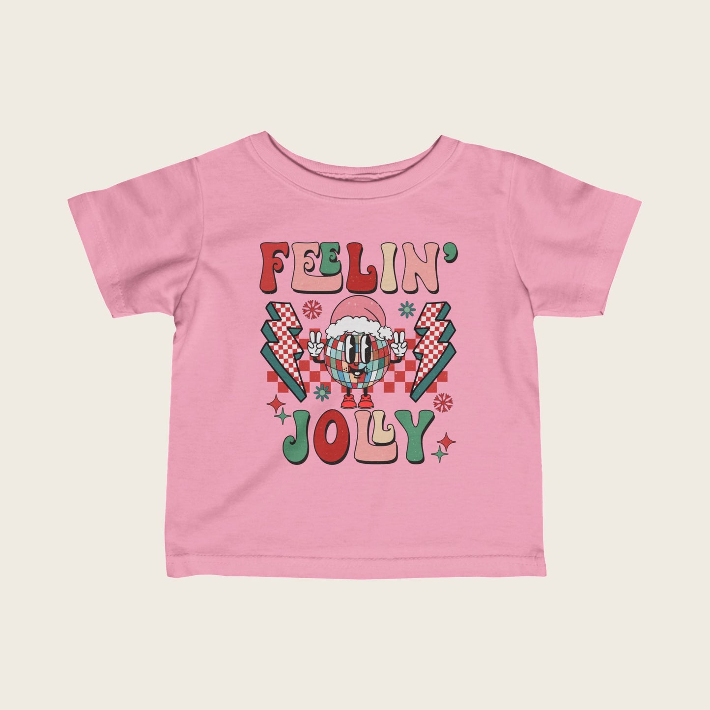 Infant Tee - Joyful Disco Ball Design