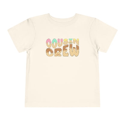 Copy of Cousin Crew Kids Shirt Matching Cousins Shirts Donut Shirt Summer Cousin Trip - Boho Natural Kids Youth Shirts Family Matching Shirt