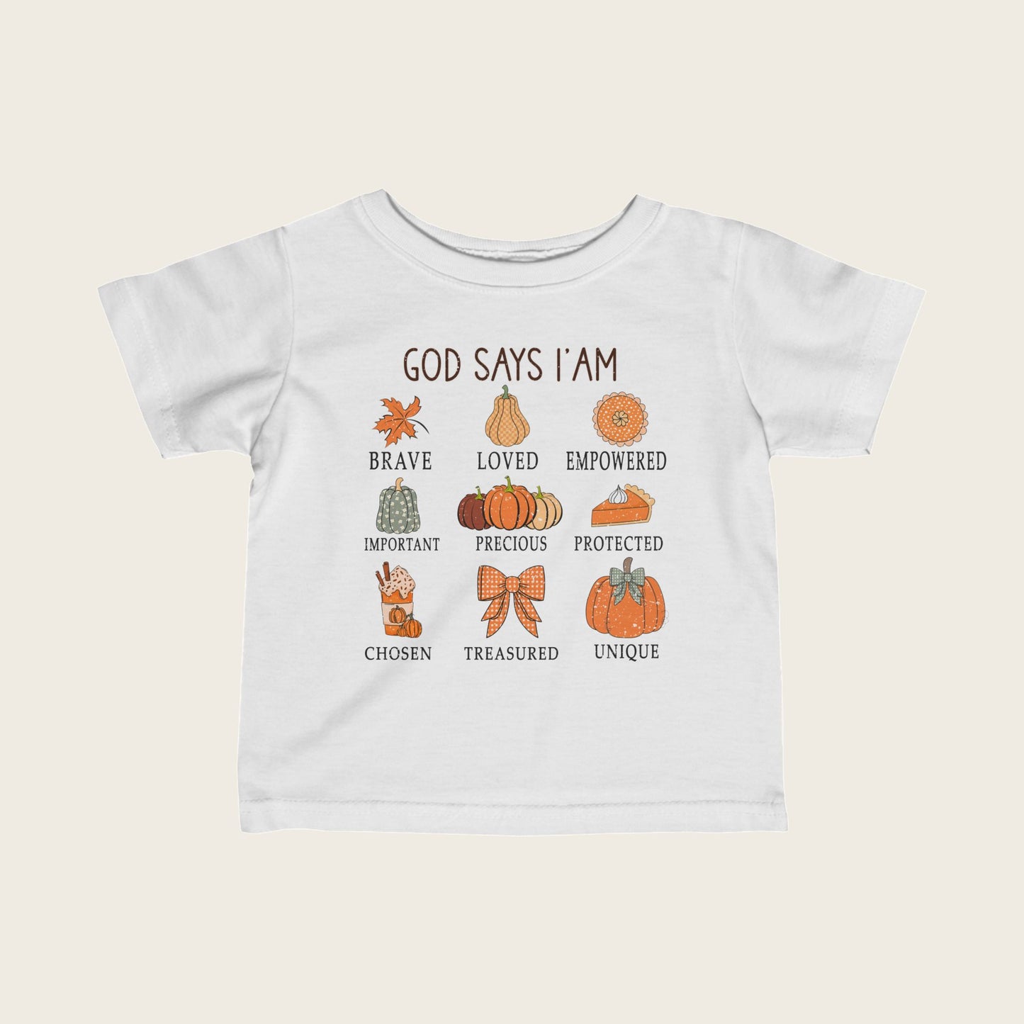 Infant Tee - God Says I Am