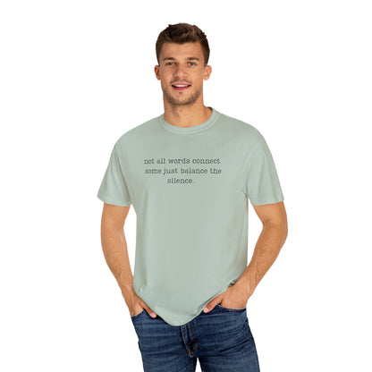 Not All Words Connect Comfort Colors® Soft Retro Tee | Resist Shirt, Anti Trump Shirt, Democrat Shirt, Democrat Gift Shirt