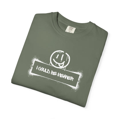 Copy of I Could Be Meaner Soft but Strong Retro Mental Health Quote Shirt | Comfort Colors® Empowerment Tee Therapy Gift for Women