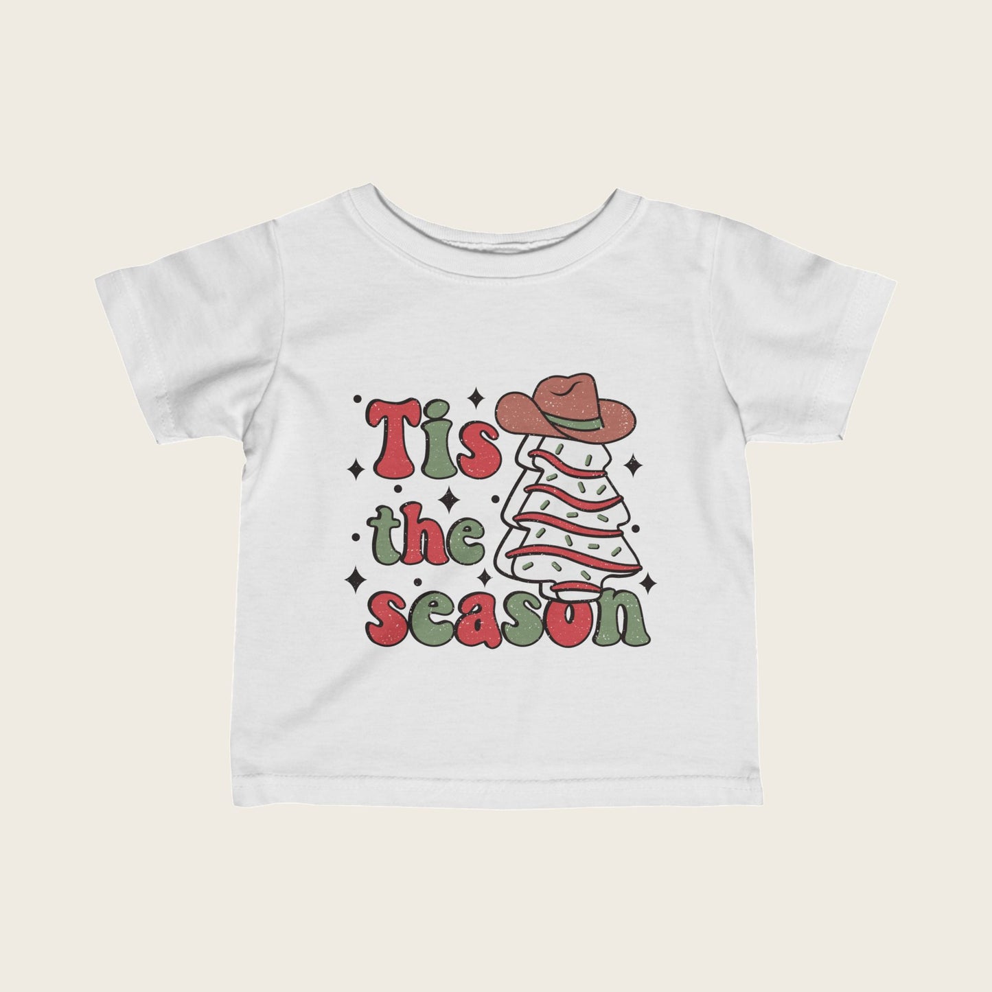 Christmas Infant Tee - This Is The Season Cowboy