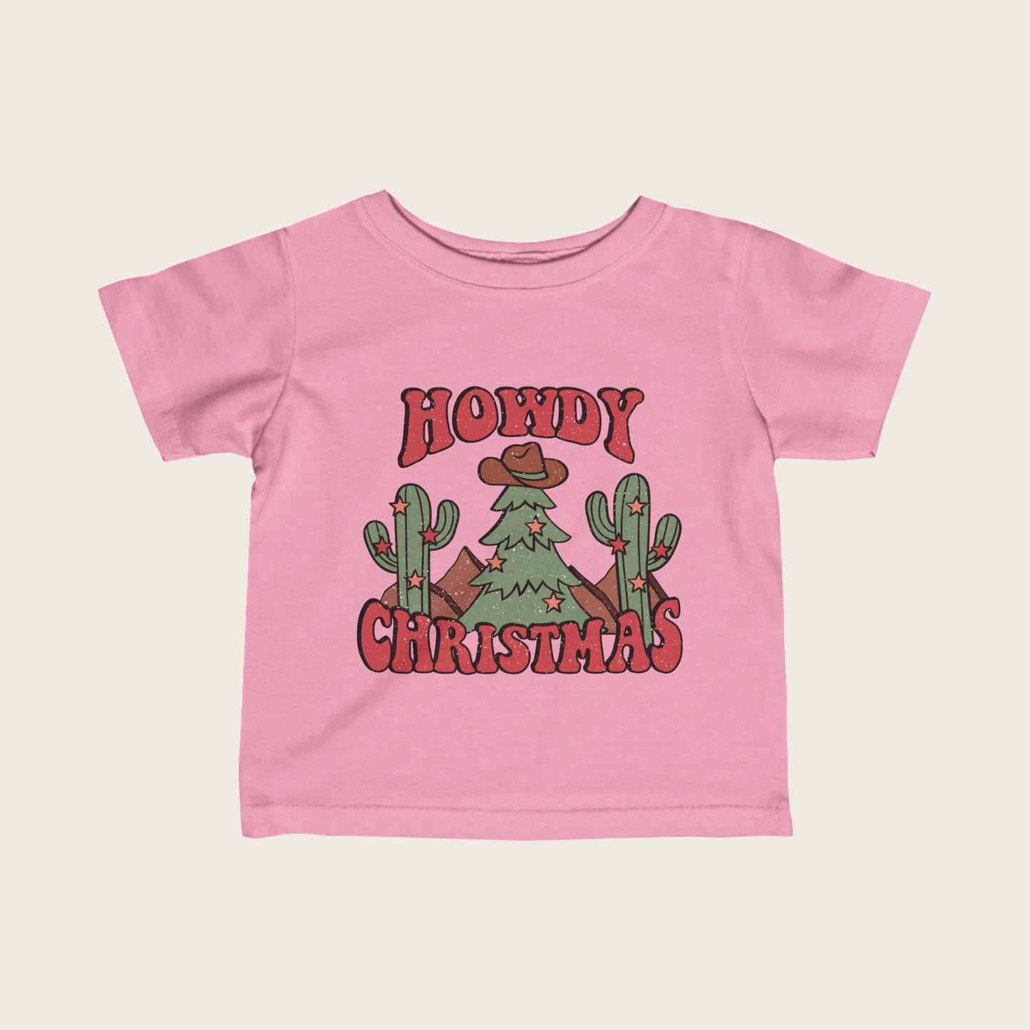 Christmas Infant Tee - Howdy Christmas 02