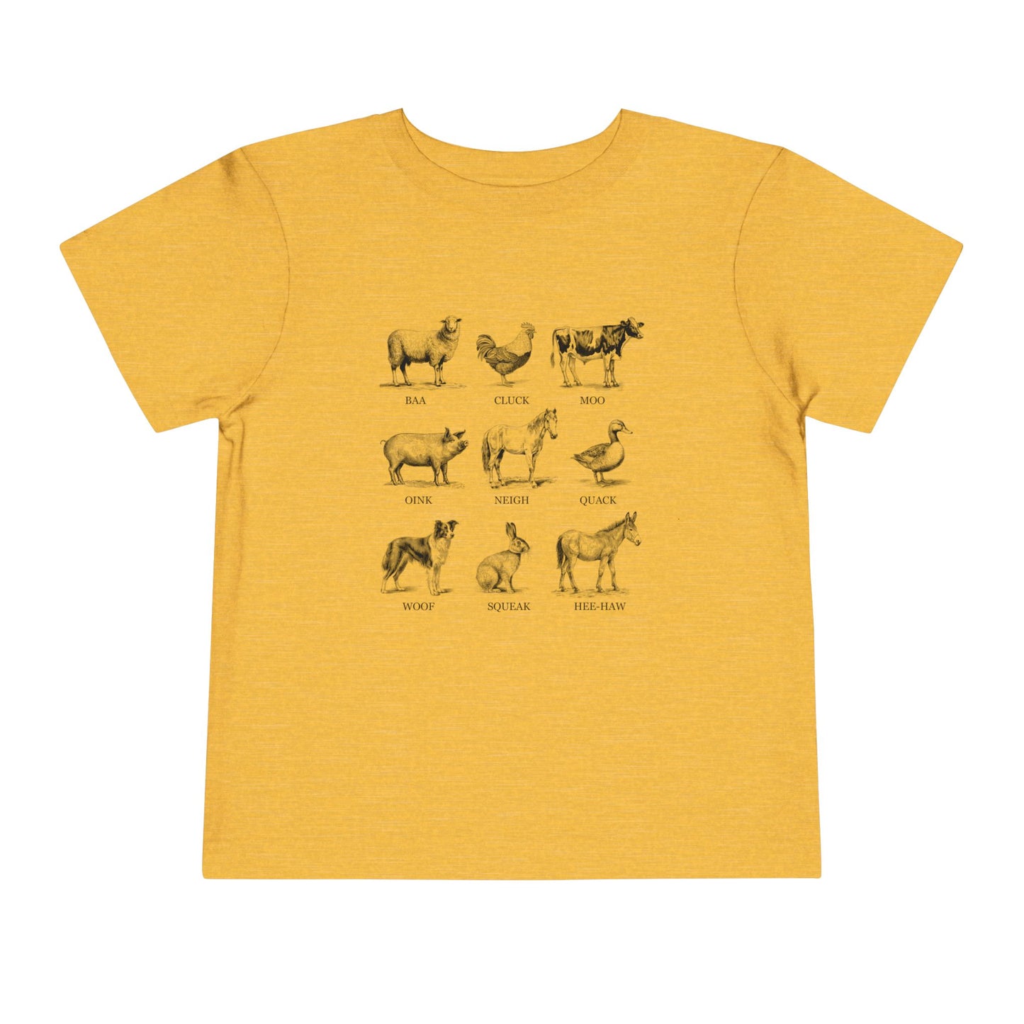 Farm Animals Toddler Tee