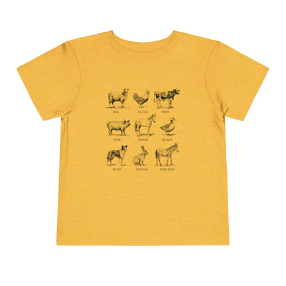 Farm Animals Toddler Tee