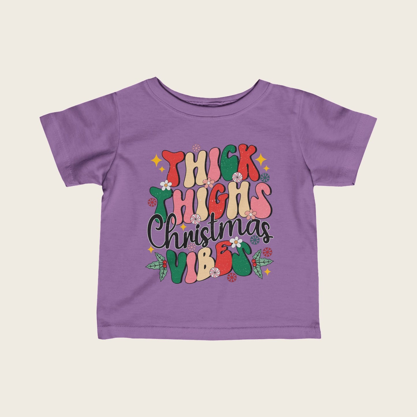 Infant Tee - Thick Things Christmas Vibes