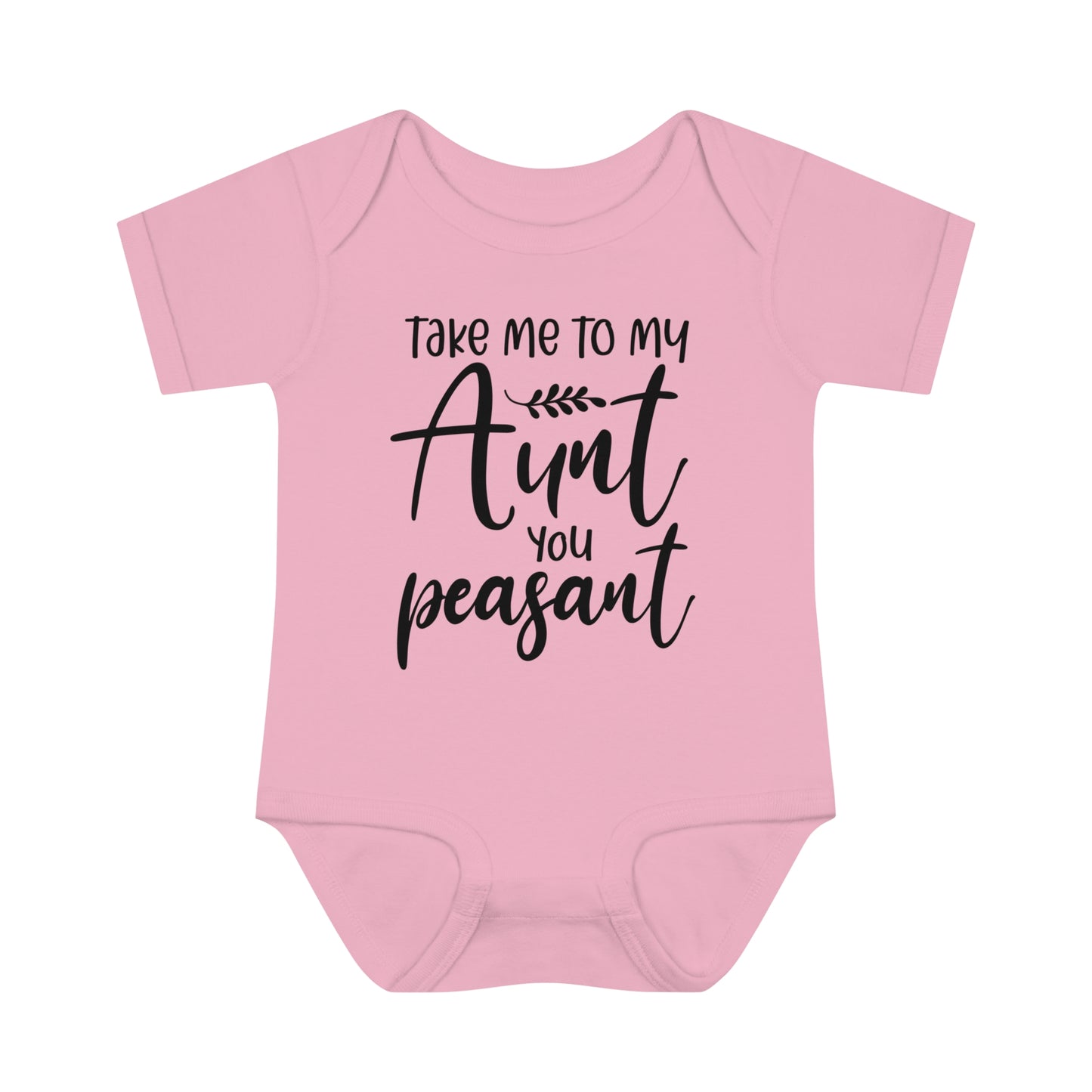 Baby Bodysuit - 'Take Me to My Aunt You Peasant'