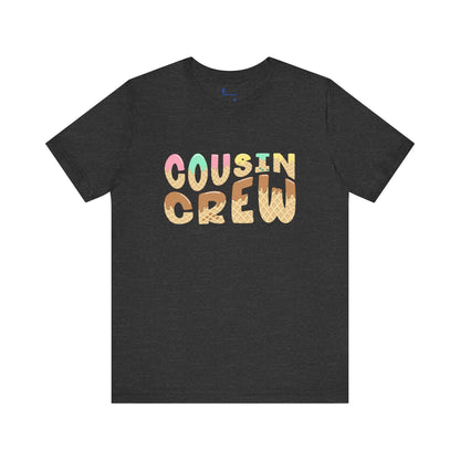 Copy of Donut Cousin Crew Family Matching Shirt Family Photo Shirt BabyAnnouncement Tee Gift for New Parents Birthday