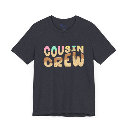 Copy of Donut Cousin Crew Family Matching Shirt Family Photo Shirt BabyAnnouncement Tee Gift for New Parents Birthday