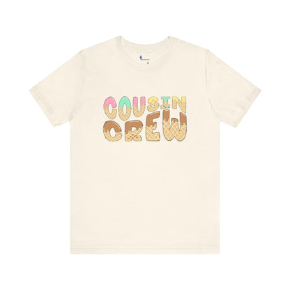 Copy of Donut Cousin Crew Family Matching Shirt Family Photo Shirt BabyAnnouncement Tee Gift for New Parents Birthday