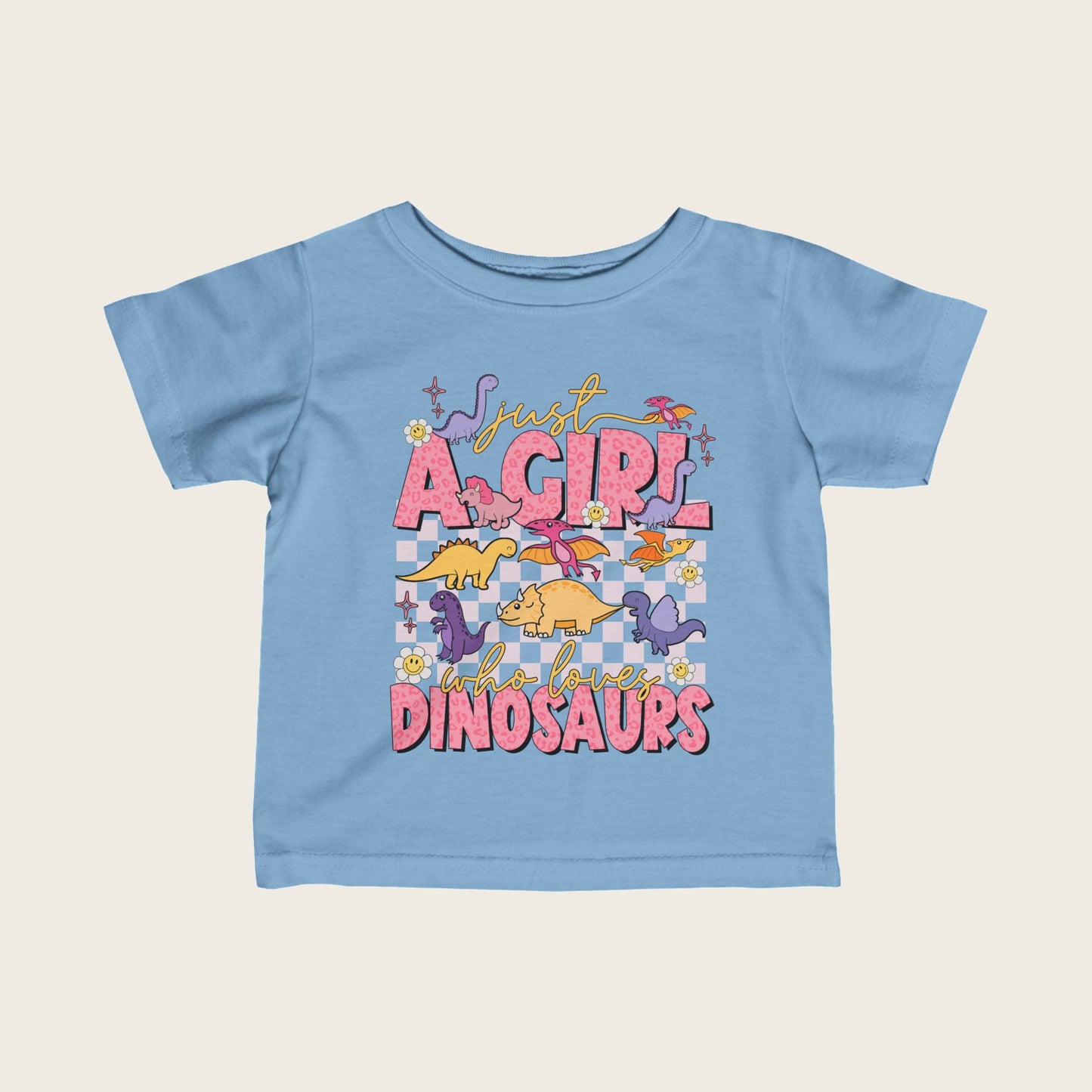 Infant Tee - Just A Girl Who Loves Dinosaurs