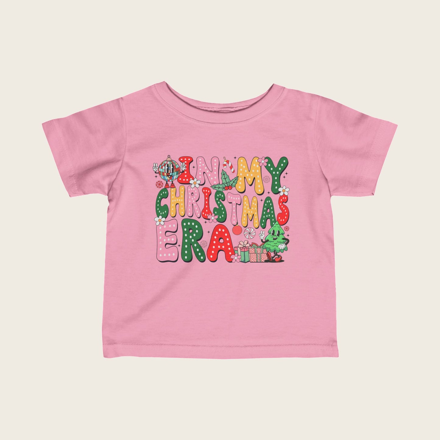 Infant Tee - Christmas Colourful Design