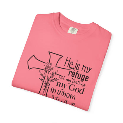 Comfort Colors® Christian Shirt Cross Shirt Every Morning Bible Verse Shirt Religious Women Gift Faith Tee Christian Gifts JesusTee 91:2