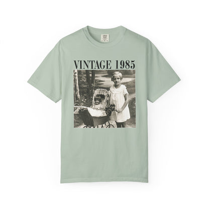 Personalised Photo Shirt Vintage 1985