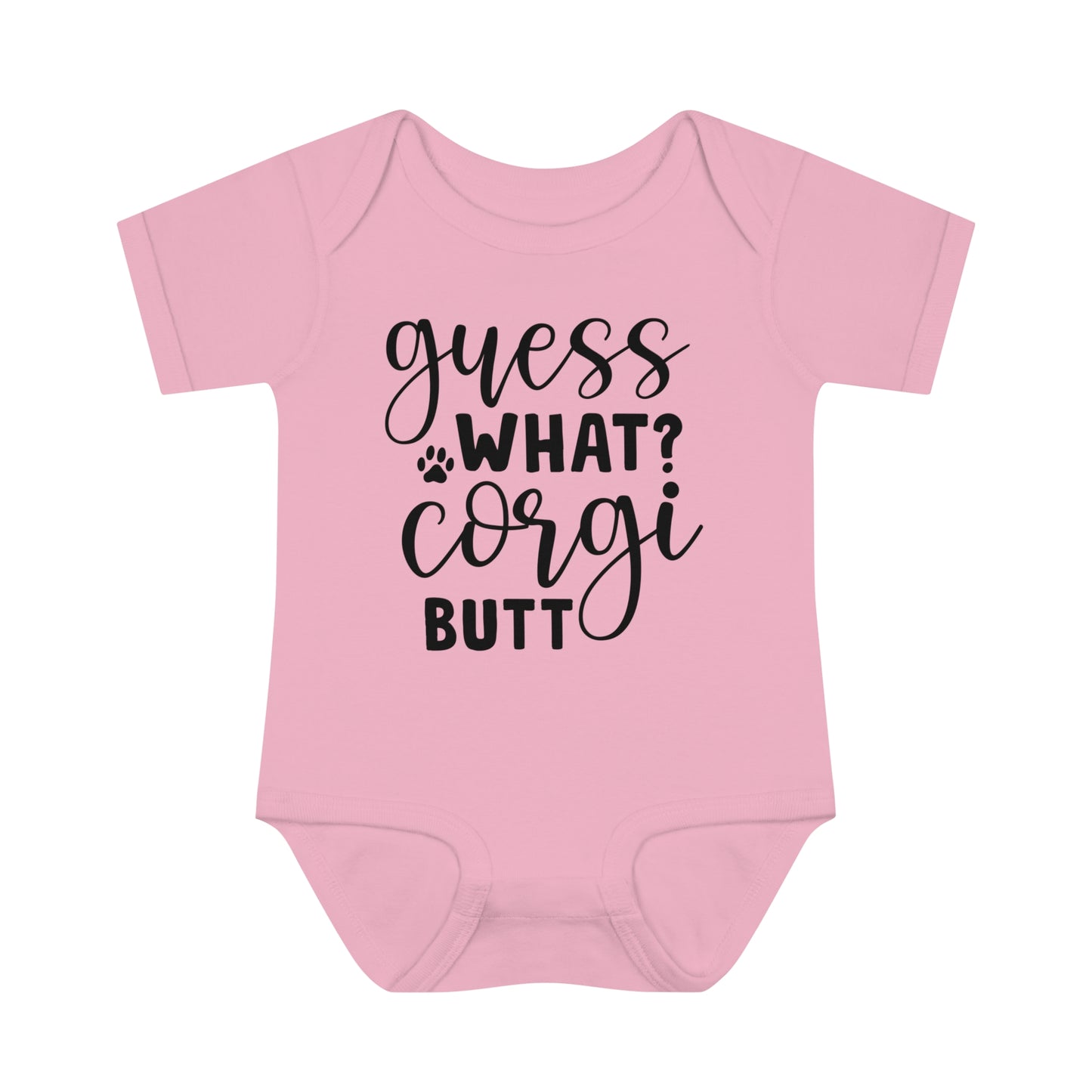 Infant Bodysuit - Guess What Corgi Butt Design