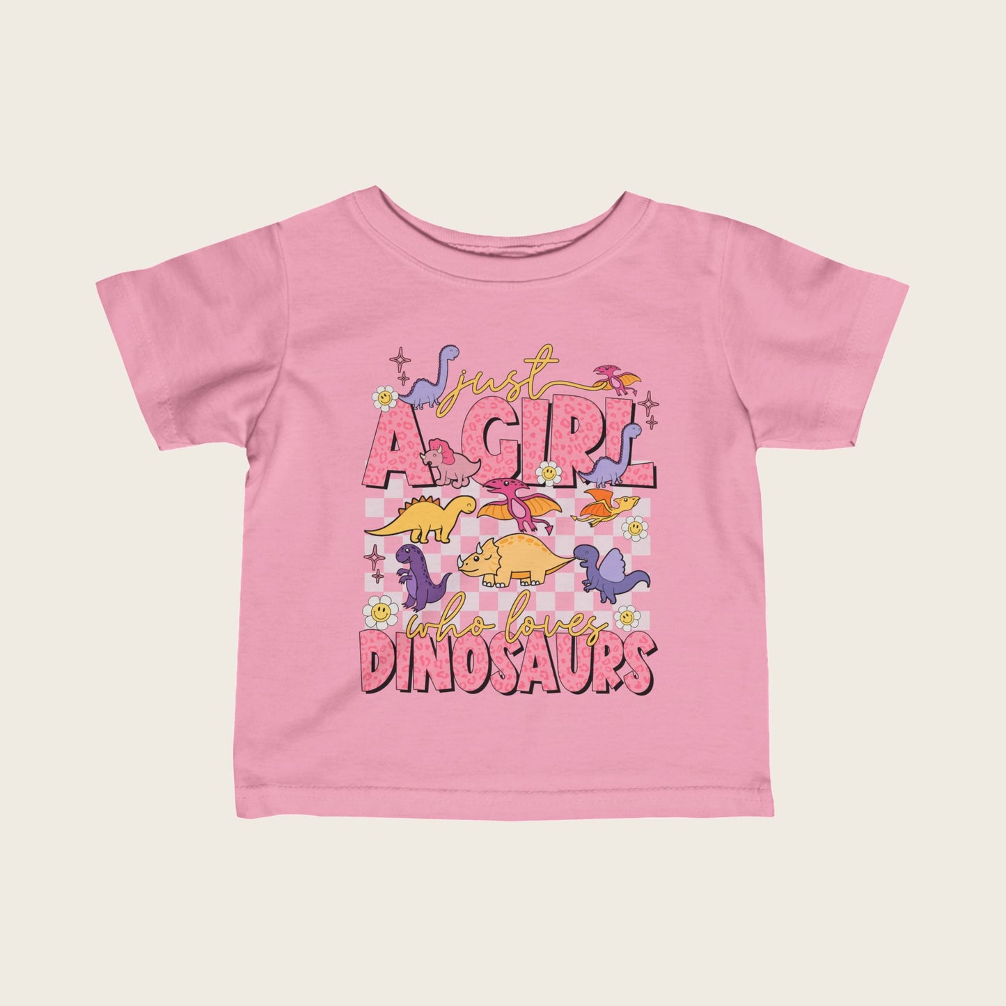 Infant Tee - Just A Girl Who Loves Dinosaurs