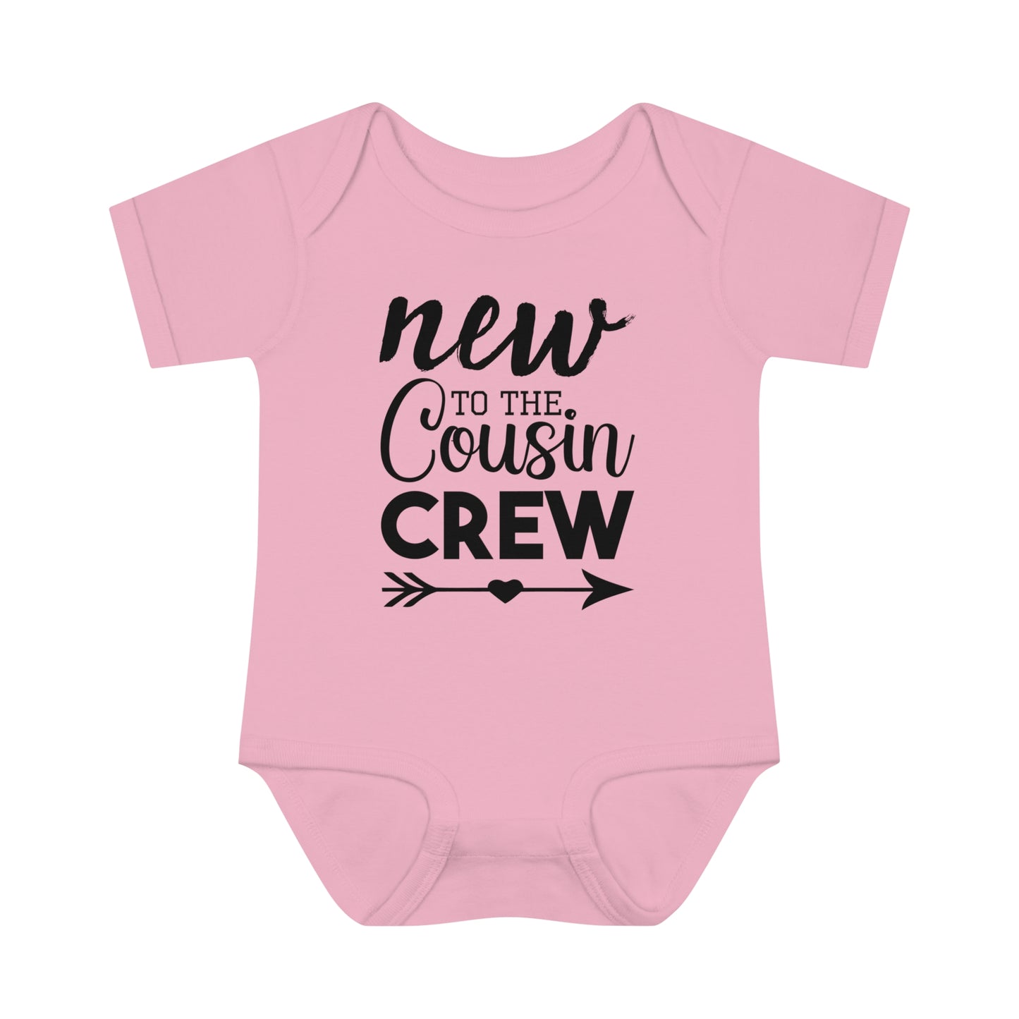 Baby Bodysuit - 'new to the cousin crew' Design