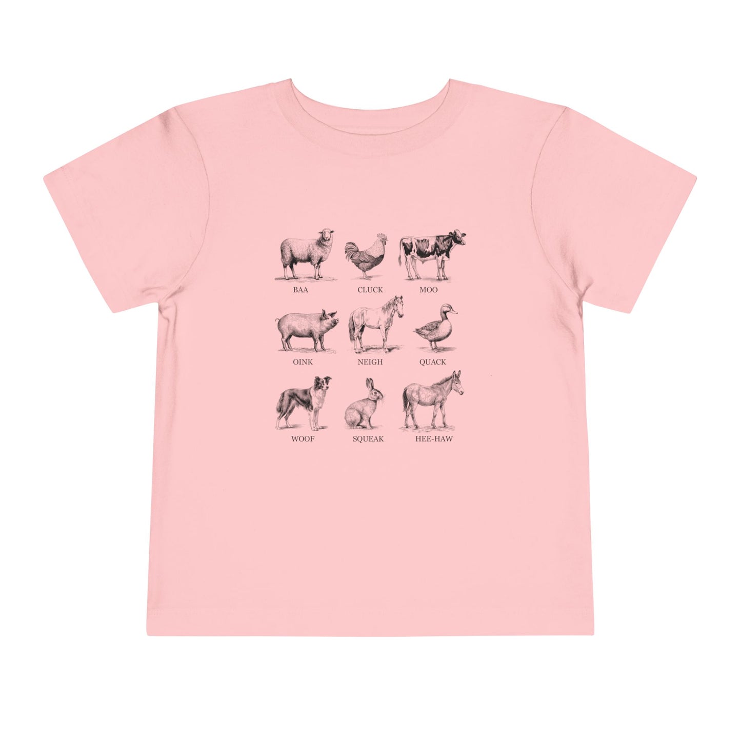 Farm Animals Toddler Tee