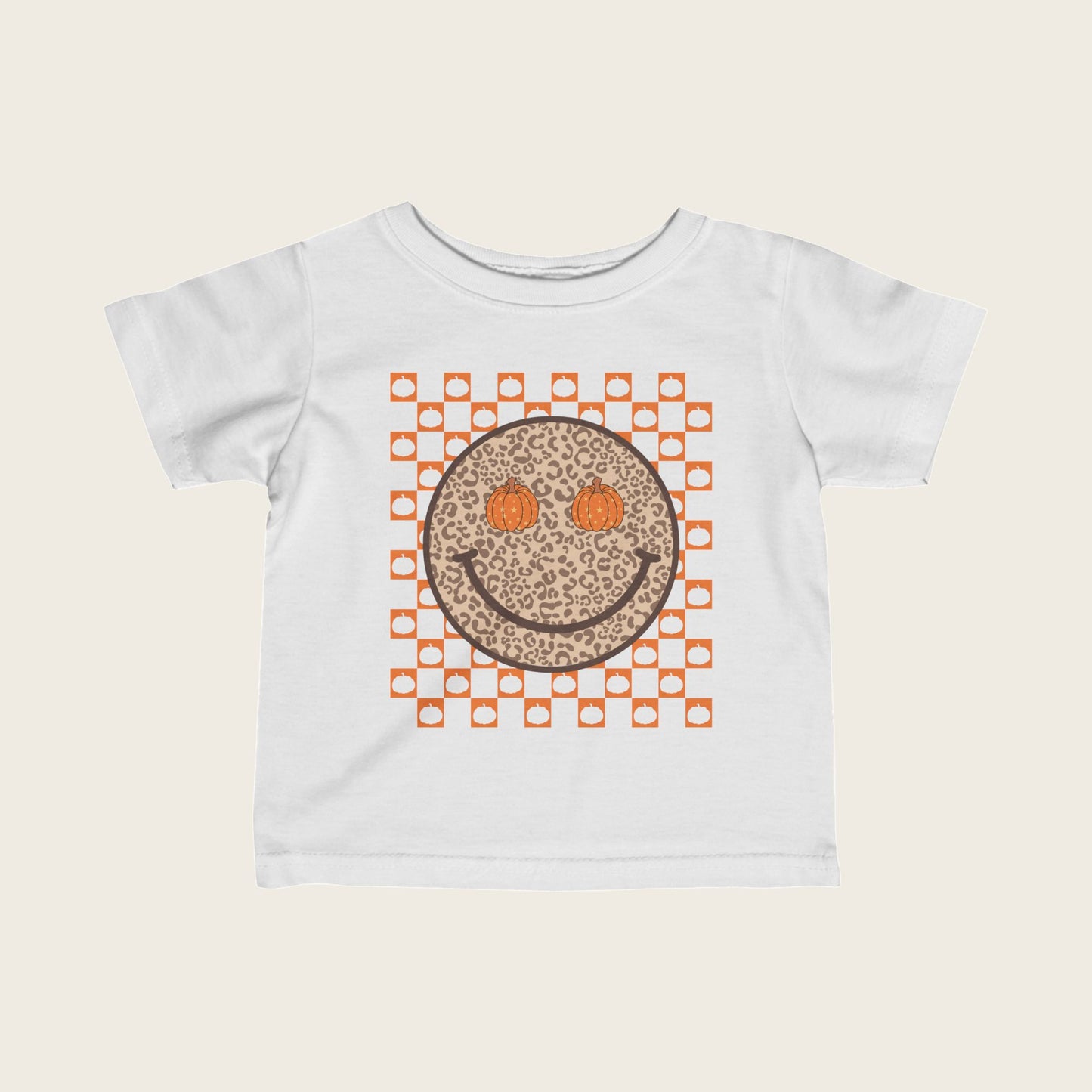 Infant Tee - Pumpkin Happy Face