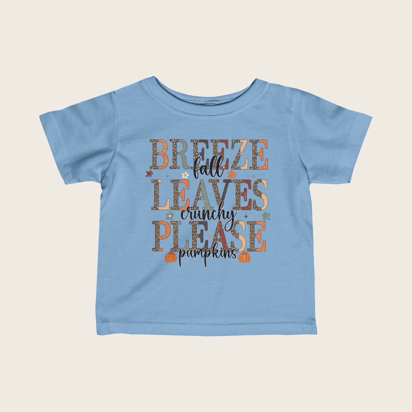 Infant Tee - Breeze Fall Leaves