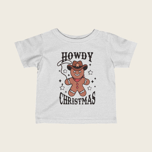 Christmas Infant Tee - Howdy Christmas