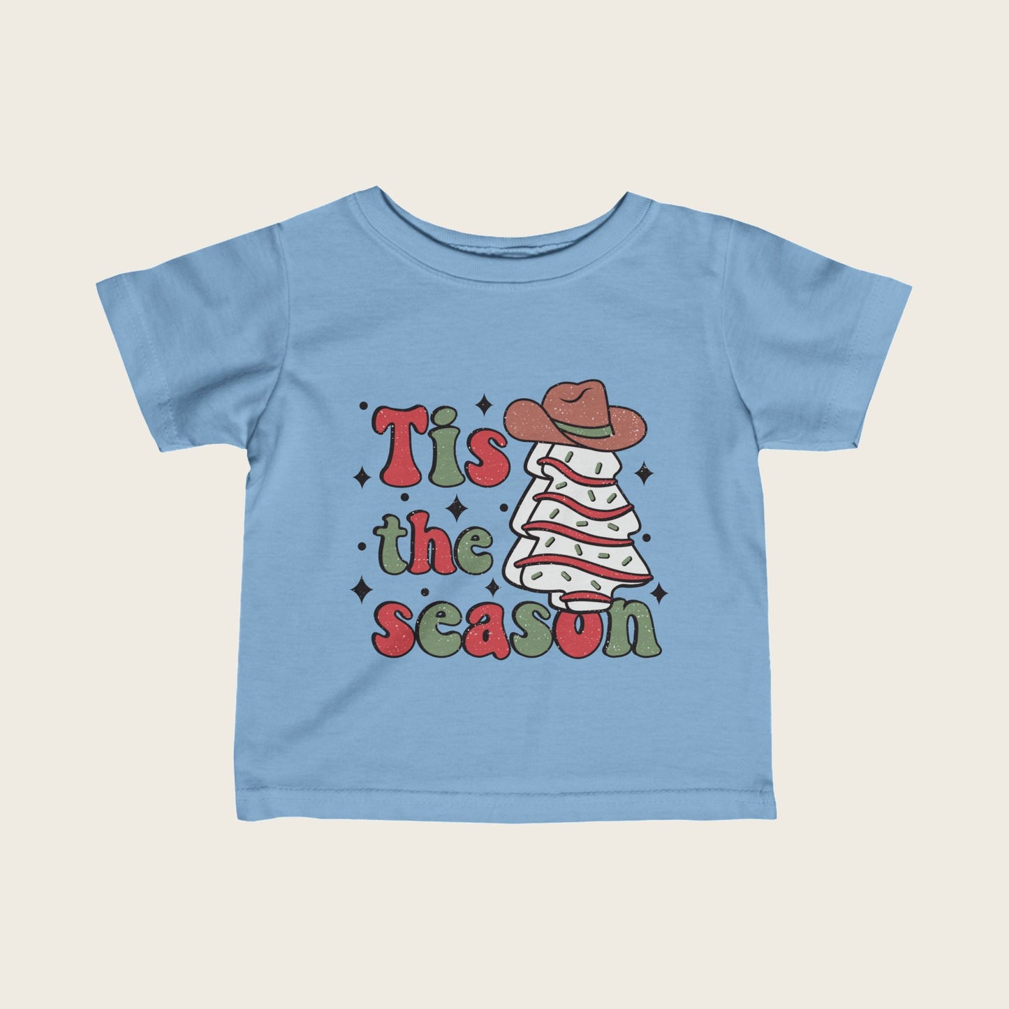 Christmas Infant Tee - This Is The Season Cowboy