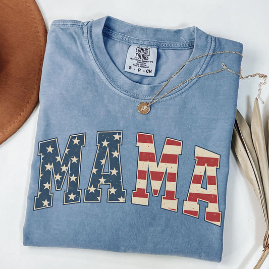 a t - shirt with the word ma on it