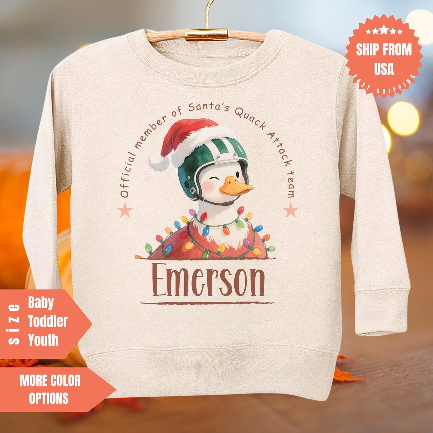 Toddler Sweatshirt | Soft Toddler Fleece Cotton Polyester Blend Durable Kids Sweatshirt