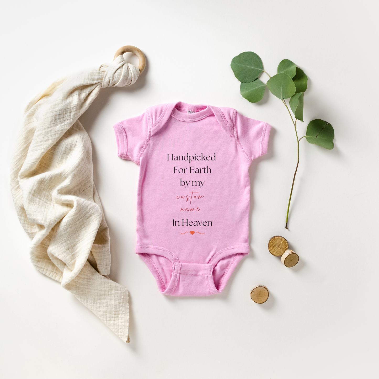 Handpicked For Earth Custom Infant Bodysuit