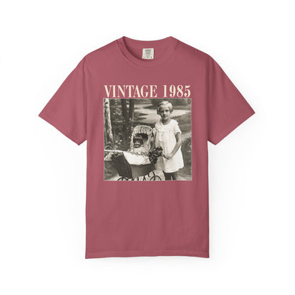 Personalised Photo Shirt Vintage 1985