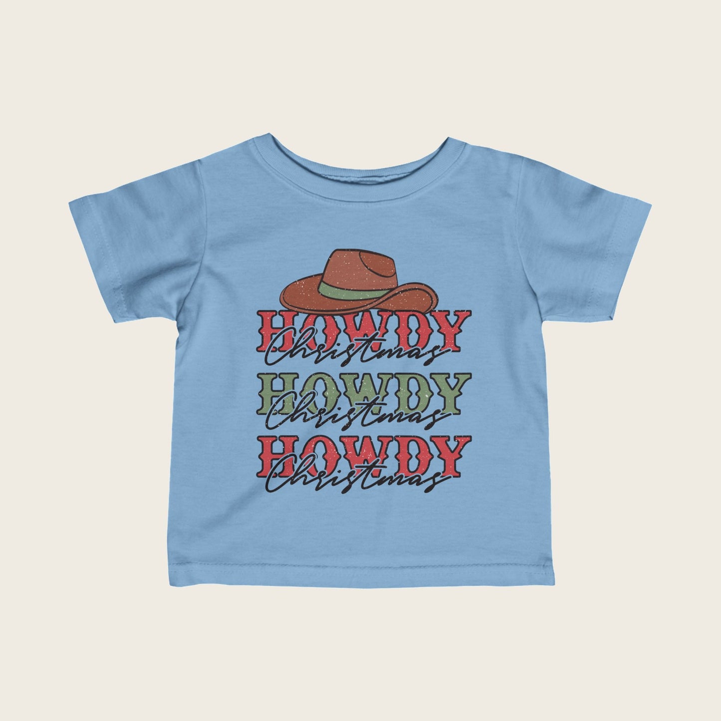 Christmas Infant Tee - Howdy Christmas 05