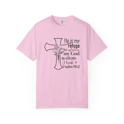 Comfort Colors® Christian Shirt Cross Shirt Every Morning Bible Verse Shirt Religious Women Gift Faith Tee Christian Gifts JesusTee 91:2