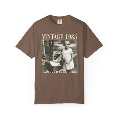 Personalised Photo Shirt Vintage 1985