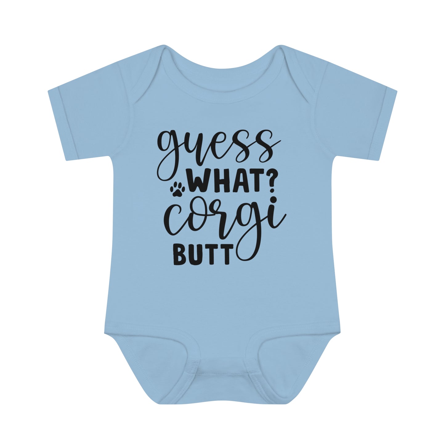 Infant Bodysuit - Guess What Corgi Butt Design