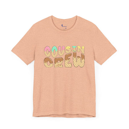 Copy of Donut Cousin Crew Family Matching Shirt Family Photo Shirt BabyAnnouncement Tee Gift for New Parents Birthday