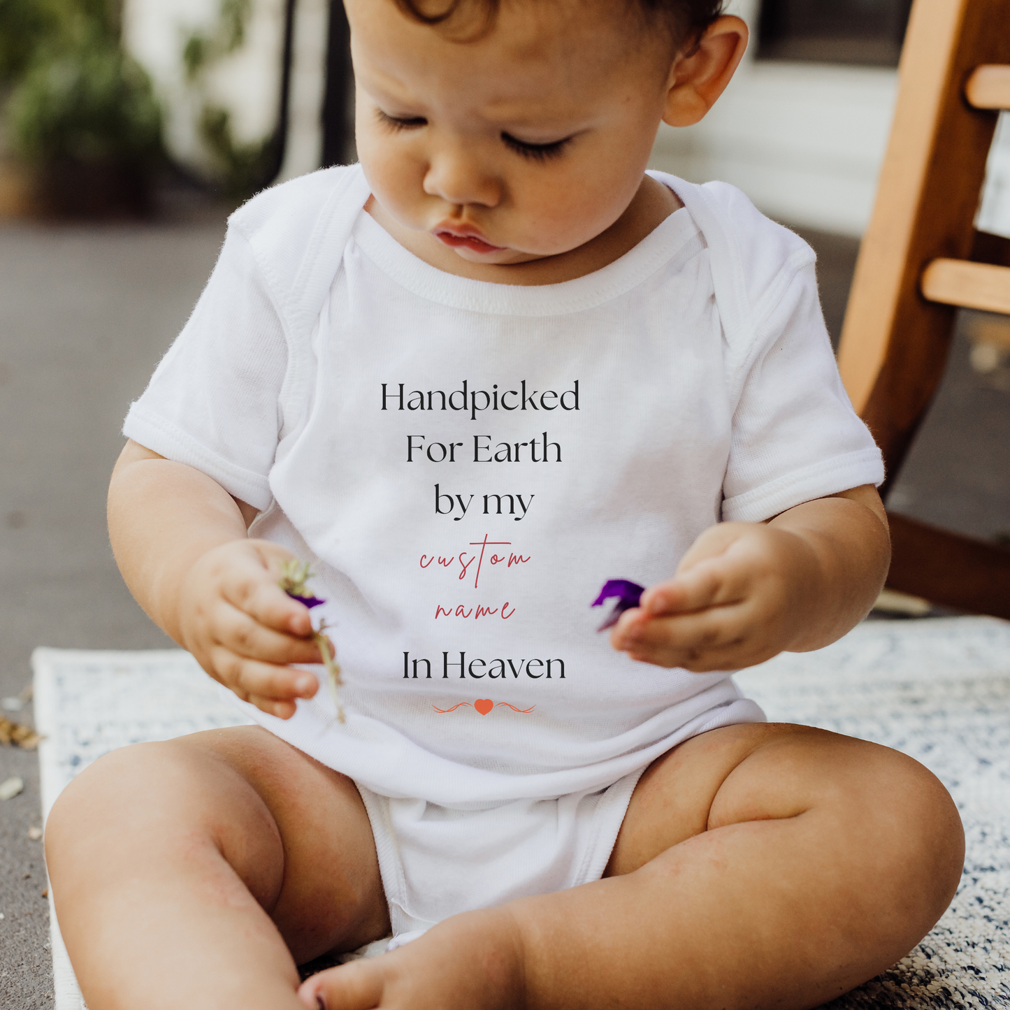 Handpicked For Earth Custom Infant Bodysuit