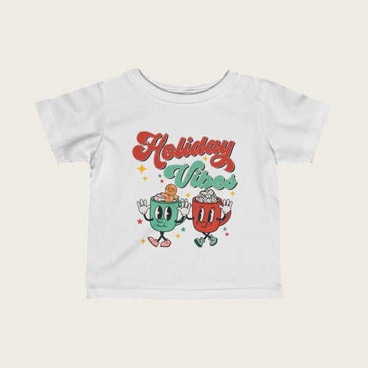 Infant Tee Holiday Vibes T-Shirt