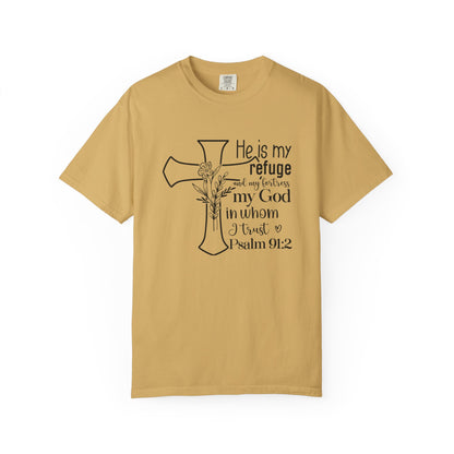 Comfort Colors® Christian Shirt Cross Shirt Every Morning Bible Verse Shirt Religious Women Gift Faith Tee Christian Gifts JesusTee 91:2