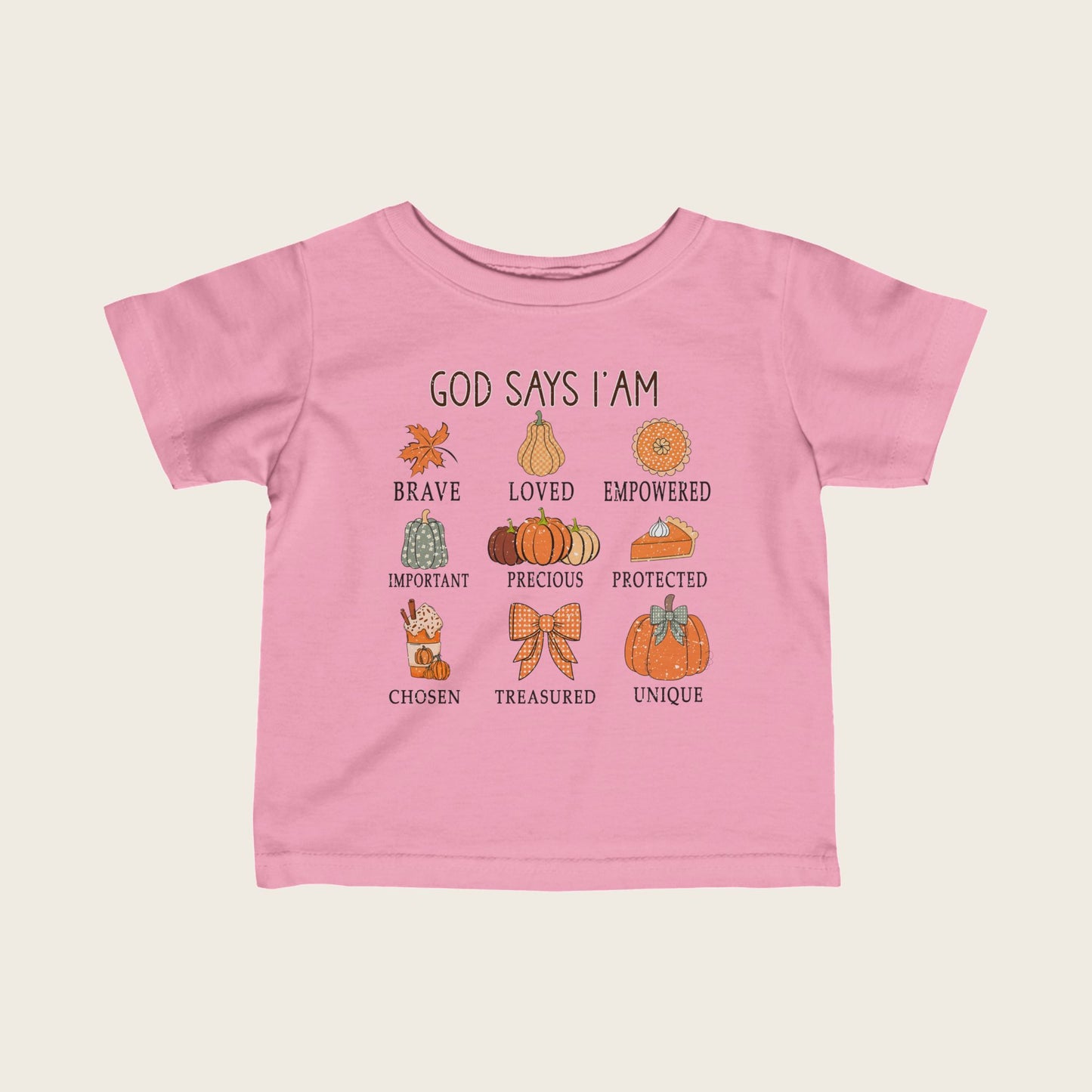 Infant Tee - God Says I Am