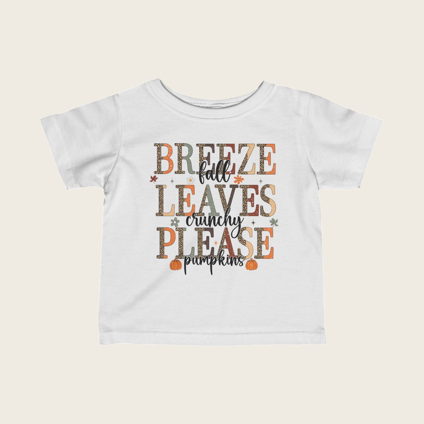 Infant Tee - Breeze Fall Leaves