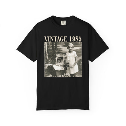 Personalised Photo Shirt Vintage 1985