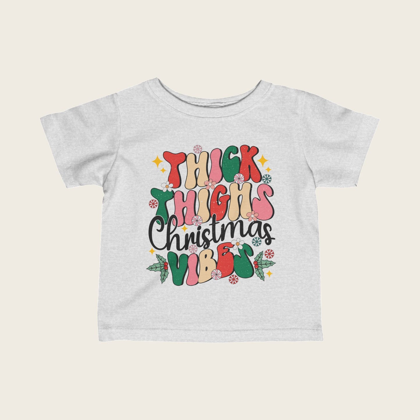 Infant Tee - Thick Things Christmas Vibes