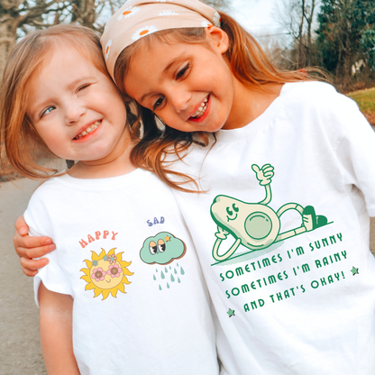 Sunshine and Rain Toddler Short Sleeve Tee