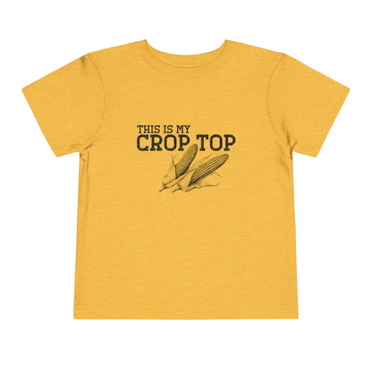 Farm Toddler Tee This Is My Crop Top