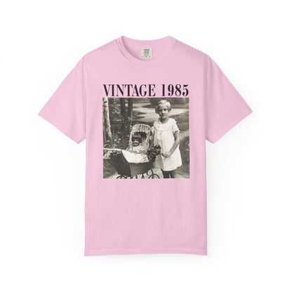 Personalised Photo Shirt Vintage 1985